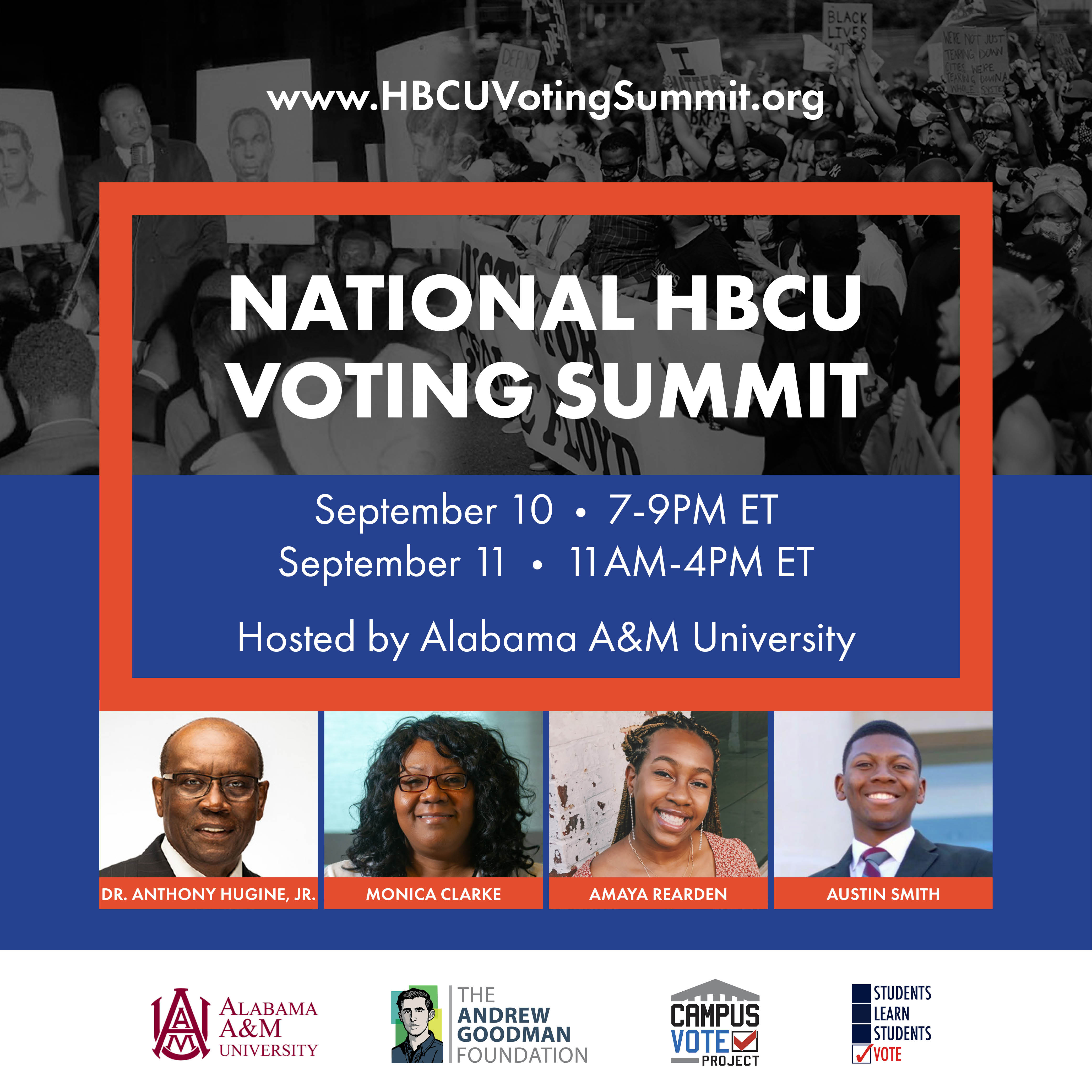 National Voting Summit 2020 Flyer