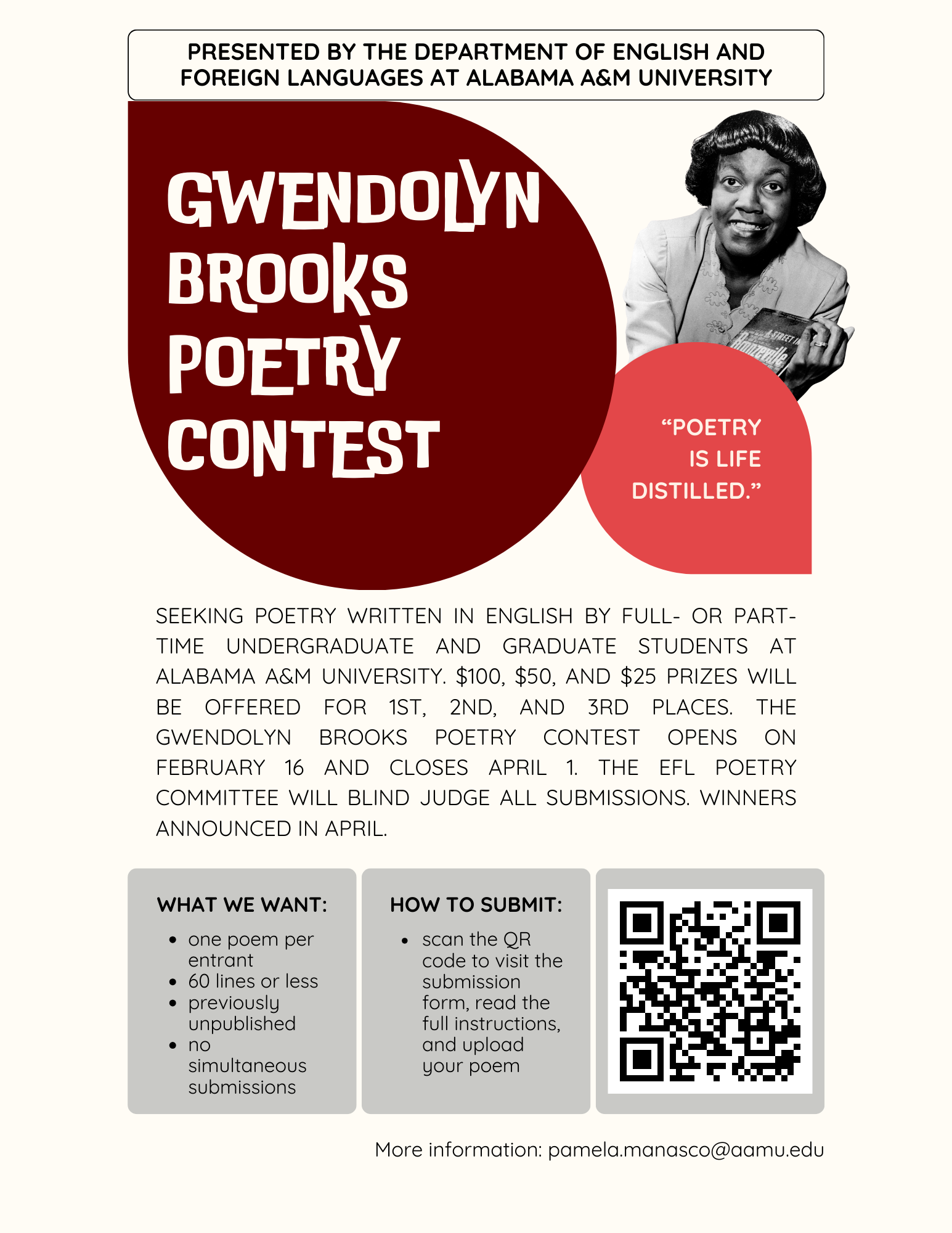 Gwendolyn Brooks Poetry Contest